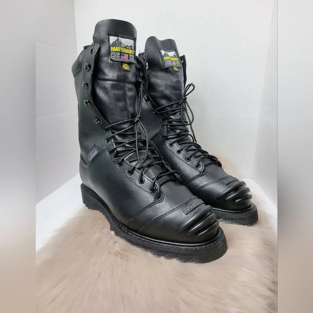 Matterhorn Men's Banksman Steel Toe WP Metguard 12255 Work Boots Shoes Size 8XW